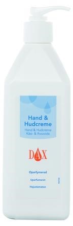 Dax hand-/hudcreme 600ml utan parfym + pump 