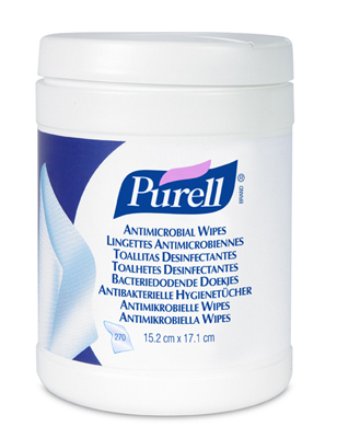 Purell Wipes Antimicrobal Plus våtservetter 270st/