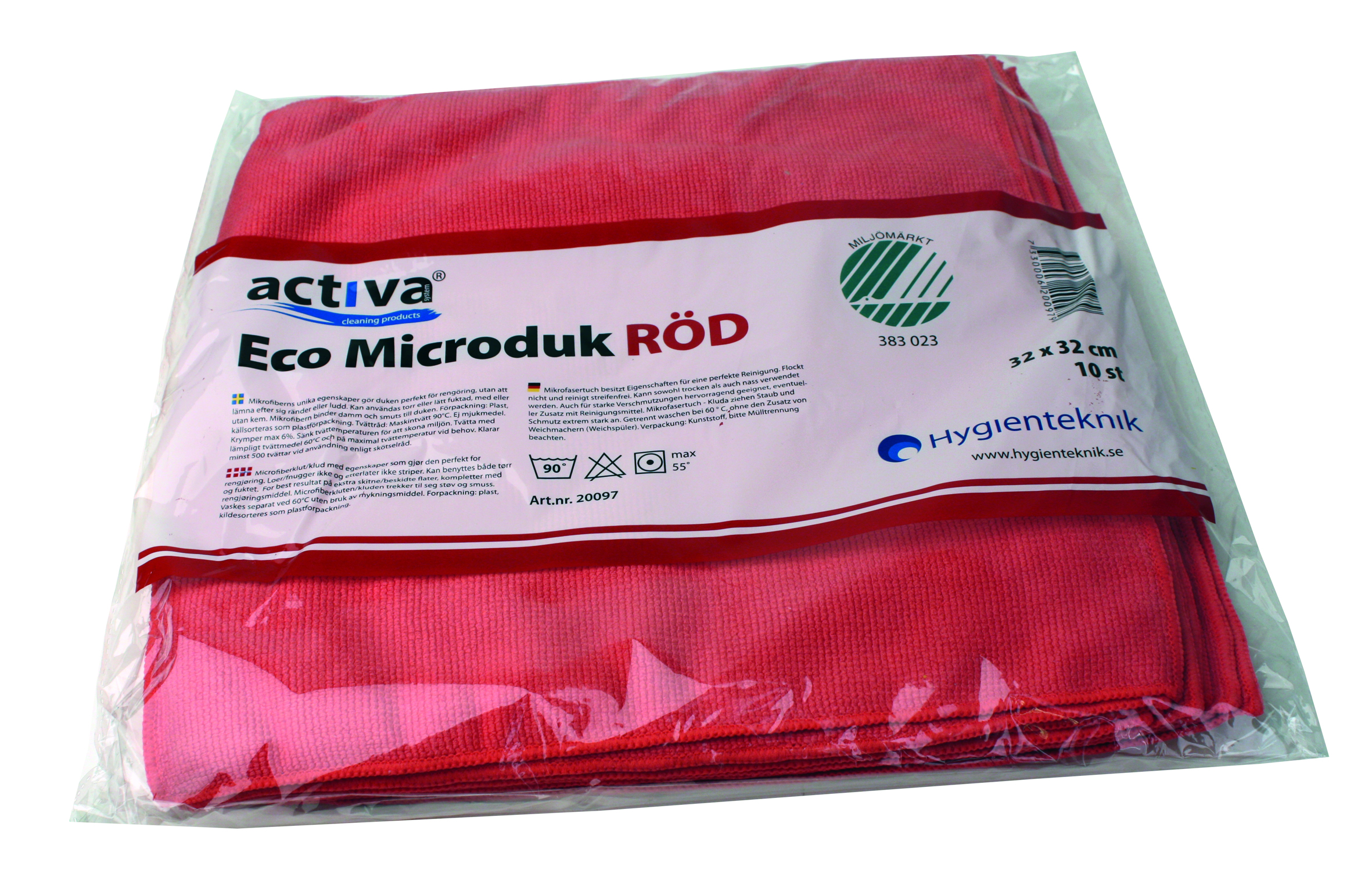 Activa Microduk röd 32x32cm 
