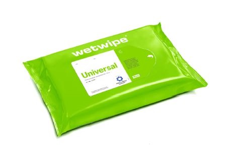 Wetwipe Universal 43x30cm 20 pack
