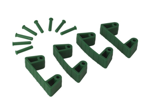 Vikan Gummihållare 120mm  grön 4 st/frp